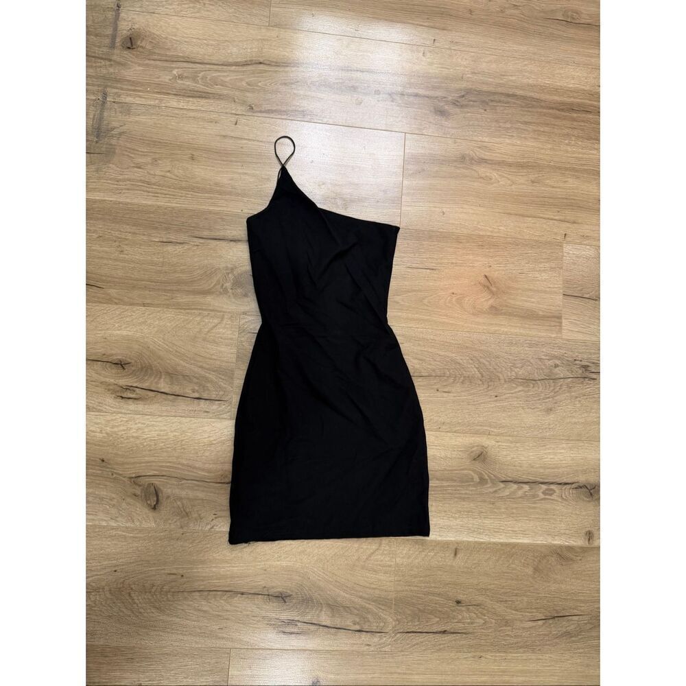 Adika oneāshoulder, mini dress, black size XS